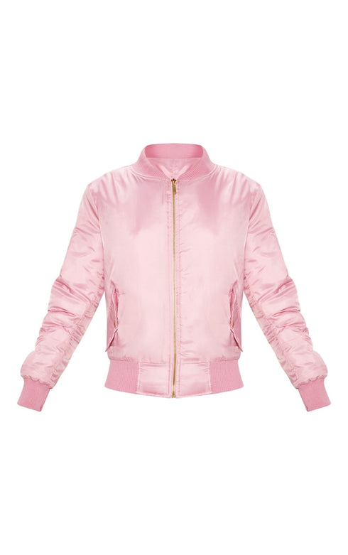 PLT ALEXUS PINK BOMBER JACKET